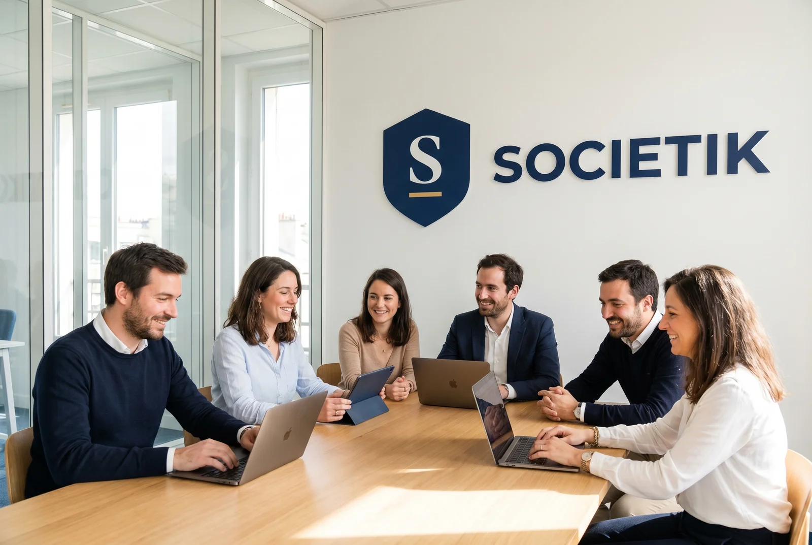 Équipe Societik — experts en création de société à Paris